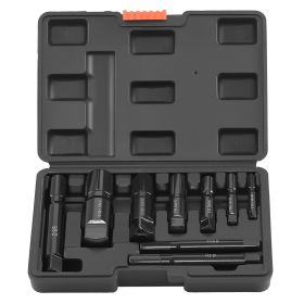Pipe Extractor Set, 9 Pieces Heavy Duty Steel Broken Pipe Extractors, with Solid Storage Case