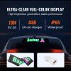 Programmable LED Sign, P5 Full Color LED Scrolling Panel, DIY Custom Text Animation Pattern Display Board