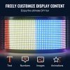 Programmable LED Sign, P5 Full Color LED Scrolling Panel, DIY Custom Text Animation Pattern Display Board