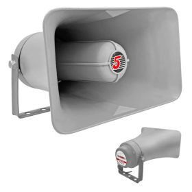 5 Core PA Horn 200W Loud Speaker 10 Inch Bull Horn Loud Audio 8Ohm All Weather Indoor Outdoor Use (Option: 1PcPowerHornIndoorOutdoor)