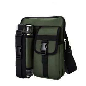 HikerPro Waterproof Sling Satchel (Color: Green)