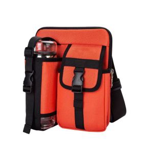 HikerPro Waterproof Sling Satchel (Color: Orange)